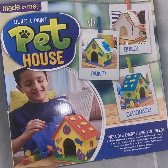 Build‎ & Paint Pet House new - Picture 1 of 5